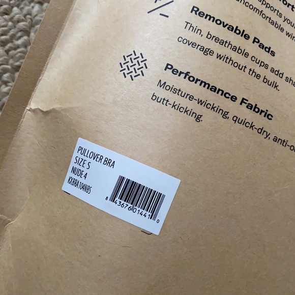 NWT Knix evolution bra S Nordstrom black available only - Picture 3 of 9